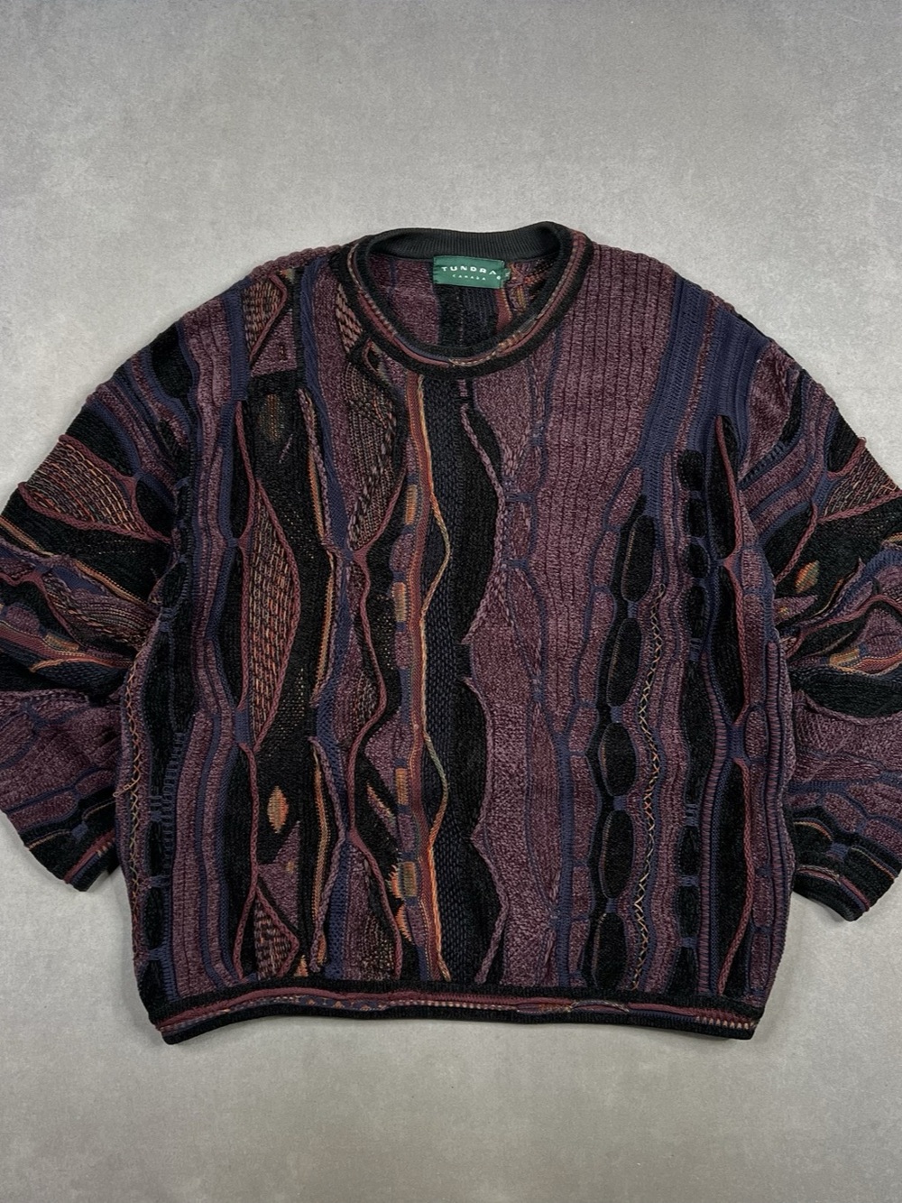 Tundra Canada Men's Abstract Crewneck Sweater XL